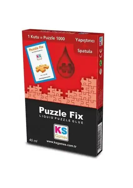 KS Games 3x1000 Parçalık Puzzle Yapıştırıcısı Seti Uzun Ömür ve Estetik İçin Güvenli Çözüm