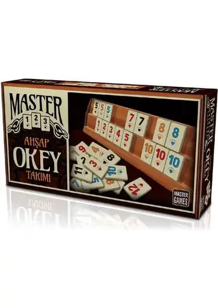 KS GAMES Master Ağaç Okey: Dayanıklı ve Estetik Geleneksel Oyun Takımı