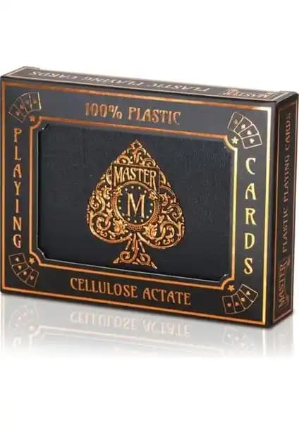 KS Games Master Plastik 2'li Oyun Kağıdı - Dayanıklı ve Estetik Oyun Malzemesi