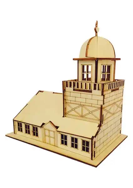 Kumtoys Büyük Ahşap Maket Kız Kulesi Mk17 - Dayanıklı ve Detaylı Tasarım