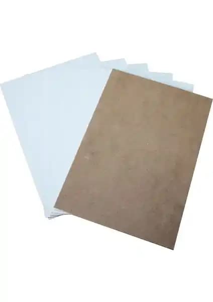 Mobilreyon 5'li A4 Ebat Beyaz MDF Duralit Pratik ve Dayanıklı Depolama Seti