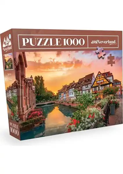 Neverland 1000 Parça Puzzle Colmar ile Sanat ve Eğlence Dolu Bir Deneyim