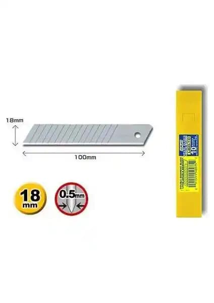 Olfa LB-10 Geniş Maket Bıçağı Yedeği: Dayanıklı ve Pratik Kullanım İçin Ideal Set