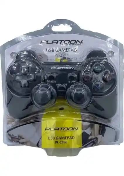 Platoon PL-2596 PC Analog Dual Shock Vakumlu Oyun Kolu İnceleme ve Özellikleri