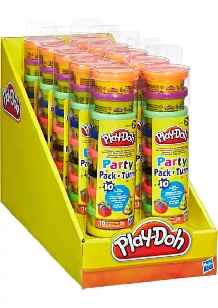 Play-Doh Bonbon Parti Seti: Yaratıcı ve Taşınabilir Renkli Oyun Hamuru Seti
