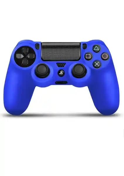 PlayStation 4 için Lacivert Mat Kontrol Cihazı Kılıfı Şık ve Koruyucu Tasarım