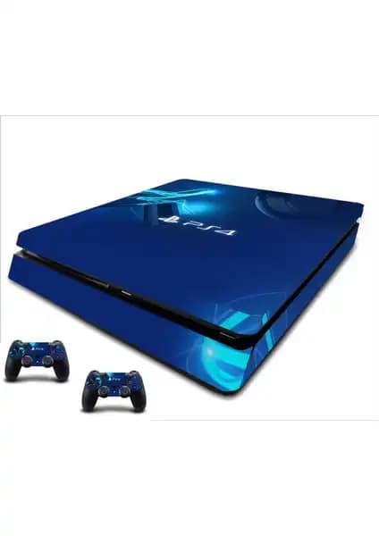 PS4 Slim için özel tasarım sticker seti ile konsolunuzu kişiselleştirin ve tarzınızı yansıtın