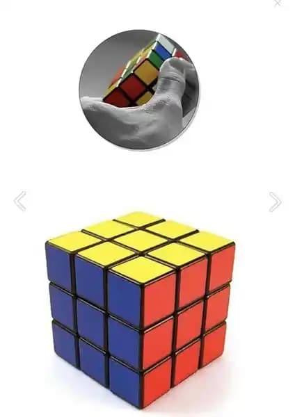 Rubik Magic Cube 3x3 Zeka Küpü Çocuklar ve Yetişkinler İçin Eğitici Oyuncak
