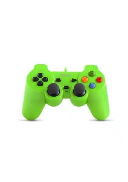 Snopy Sg-302 Yeşil USB Kablolu Joypad: Yüksek Performanslı ve Dayanıklı Oyun Kontrol Cihazı