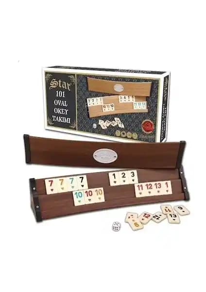 Star 101 Oval Okey Takımı: Yüksek Kalite ve Uzun Ömürlü Tasarım