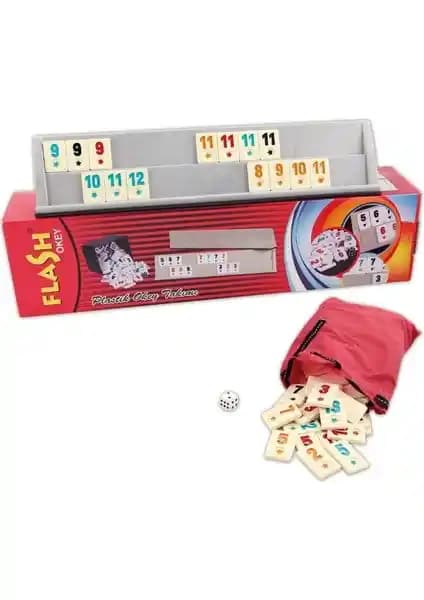 Star Flash Plastik Okey Takımı: Dayanıklı ve Eğlenceli Oyun Deneyimi Sunar