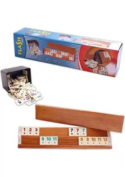 Star Oyun Aletleri Flash Ahşap Okey Takımı Modern Tasarım ve Dayanıklılık Sunar