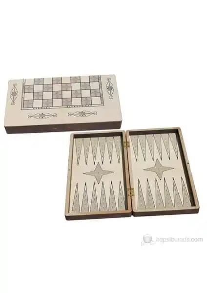 Star Yakma Tavla Seti Büyük Boy Dayanıklı ve Estetik Tasarımıyla Modern Oyun Deneyimi