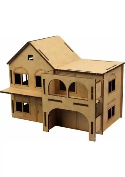 Südor Wood Ahşap Kendin Yap Maket Konak Ev: Eğitici ve Eğlenceli El Becerleri Geliştirici Proje