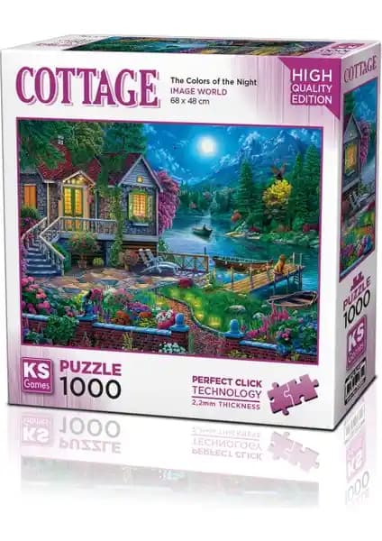 The Colors Of The Night 1000 Parça Puzzle: Renklerin ve Çözümün Büyülü Dünyası