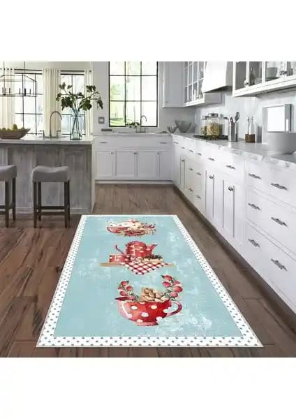 Confidence Home Dijital Baskılı Yıkanabilir Kaymaz Taban Mutfak Halısı Özellikler ve İnceleme