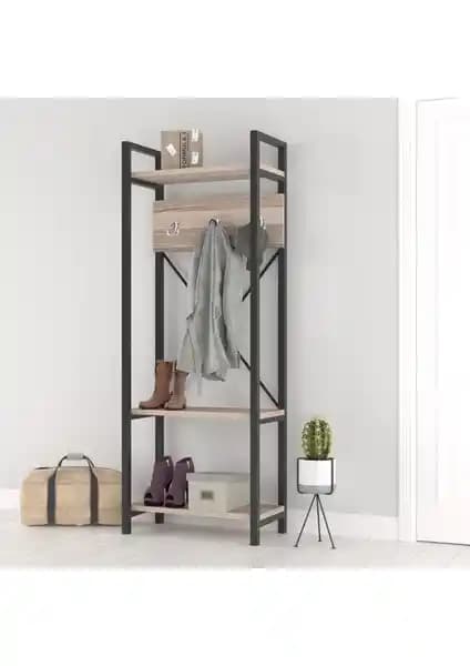 Cordoba Wood House Duru Askılık: Ahşap–Metal tasarım, anti kanserojen ve antibakteriyel