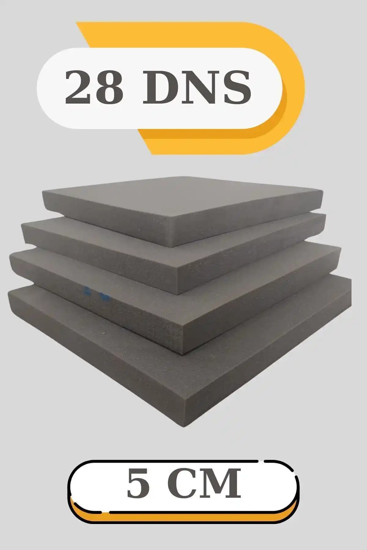 FEM MATTRESS 5 cm 28 Dansite: Orta Sertlikte Konfor ve Dayanıklı Yatak Dolgu