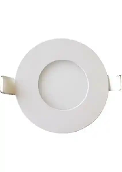 Horoz Slim-6 6W LED Panel Sıva Altı Gömülü Aydınlatma — Net 6400K Beyaz Işık