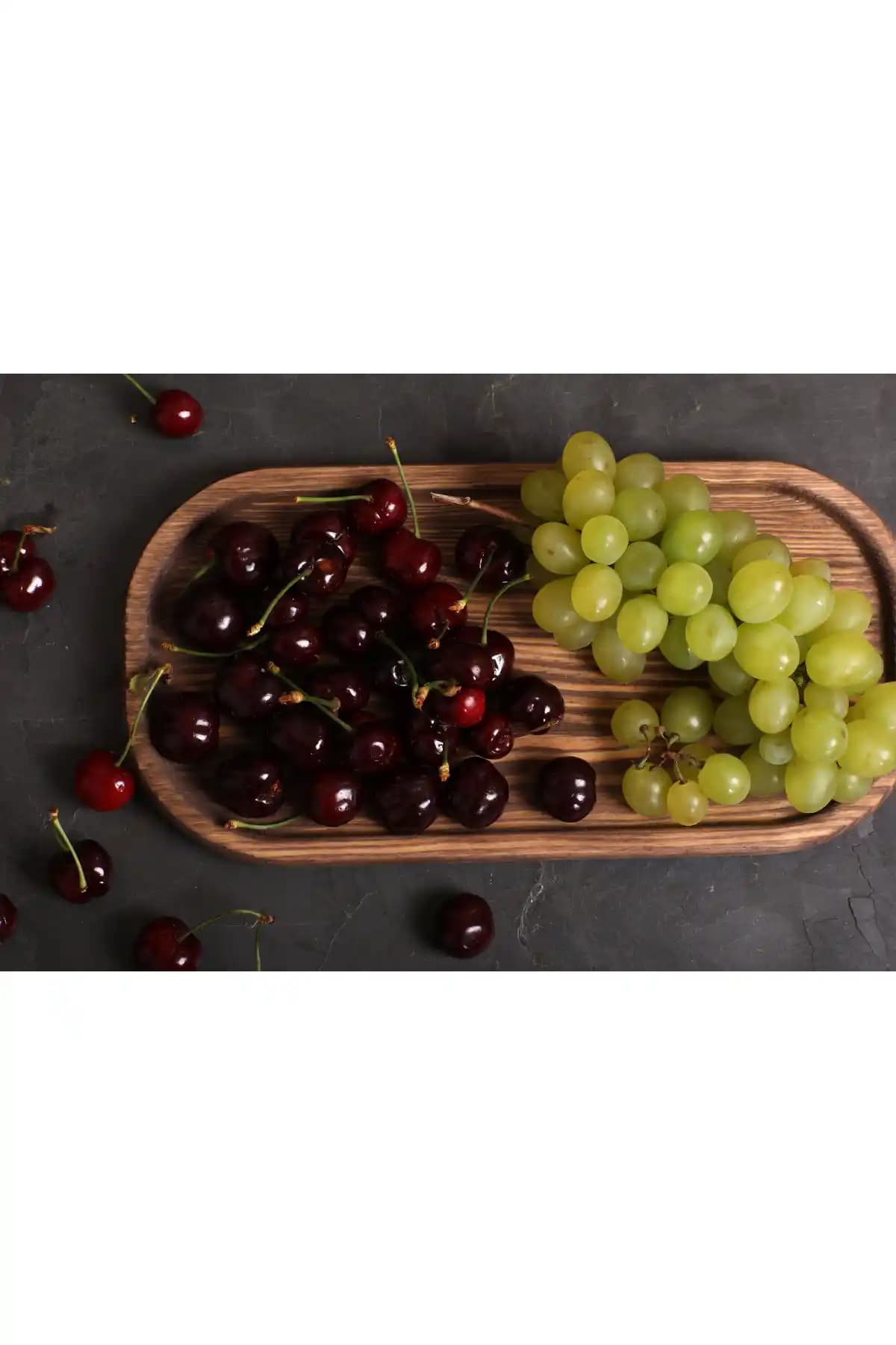 SamMWOOD Ahşap XL Yağdanlık Altlığı: Tek Parça Sunumluk ile Çok Yönlü Servis ve Düzen