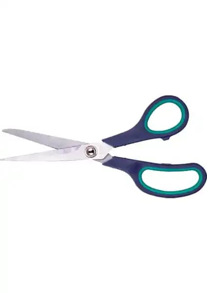 Taksun Terzi Makası 8,5'' (21,5 cm) C2009M: Kumaş Kesimi İçin Düz Uçlu Lacivert