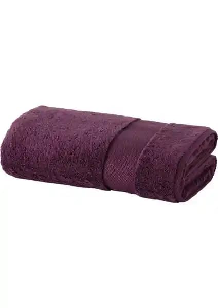 Yataş Bedding Essentials %100 Pamuk Fuşya Banyo Havlusu 90x150 cm, 550 g/m² Kalın Dokuma