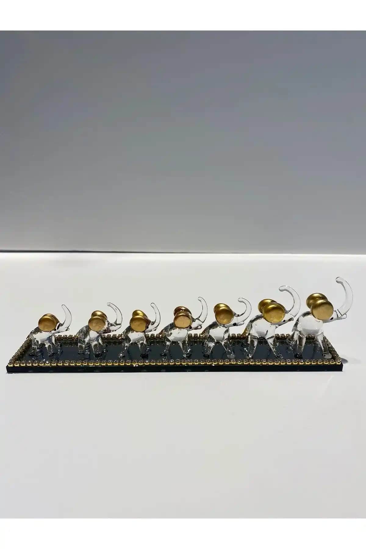 Peramari Dekoratif Kristal Cam Yedili Fil Aksesuar Özellikleri