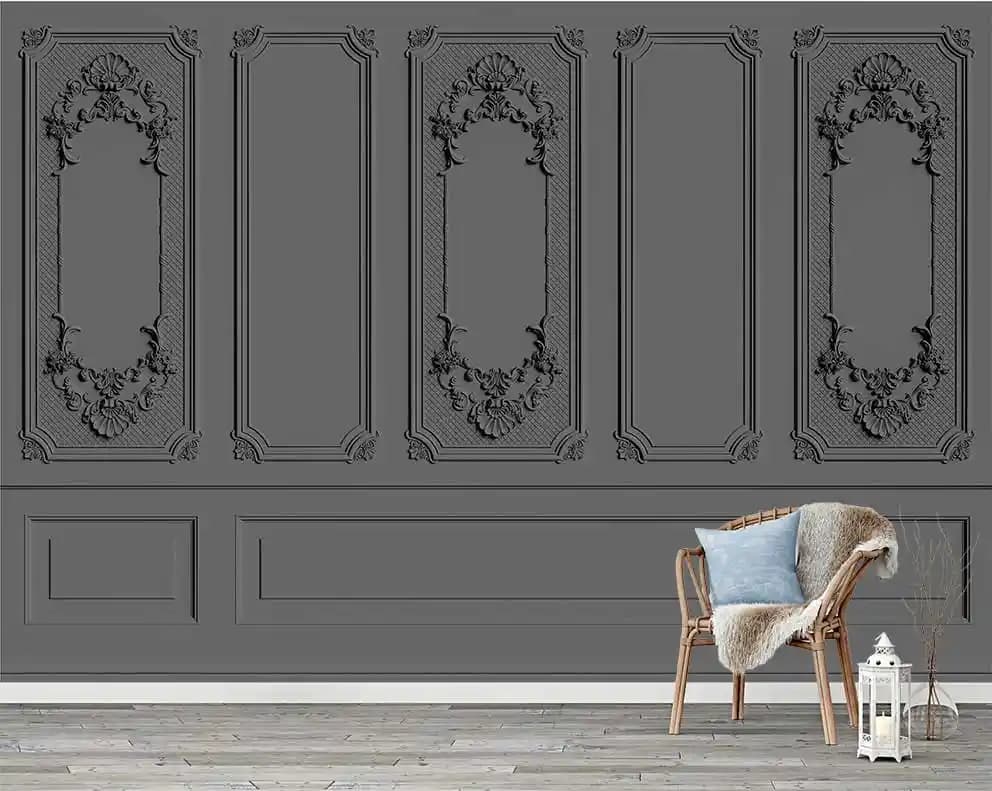 Çıta Desenli Duvar Kağıdı ile Mekâna Derinlik ve Hareket Katma Yöntemleri