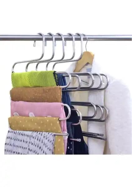 Direkstoktan Çok Amaçlı Pantolon Kravat Şal Eşarp Askısı Günlük Kullanım İçin