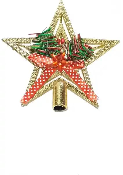 Fun World Yılbaşı Çam Ağacı Süsü Yılz Tepelik Dekoratif Aksesuarı 14 cm