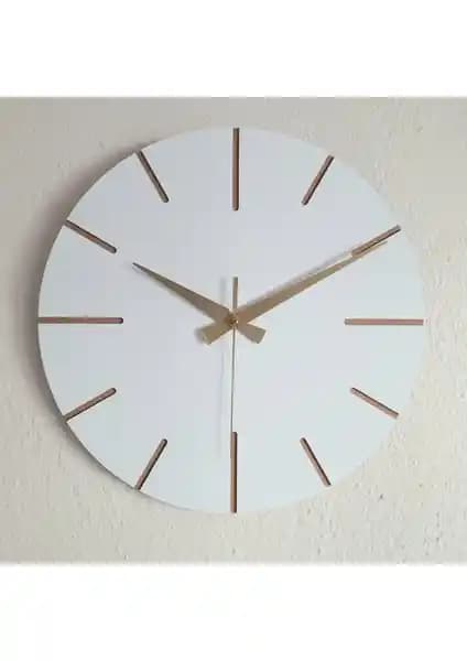 Modern ve Dekoratif Ahşap Duvar Saati ile Mekanlarınıza Şıklık Katın