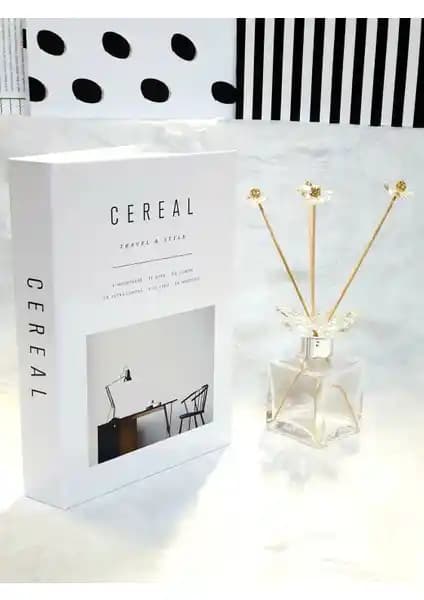 Modern ve Şık Dekoratif Kitap Kutusu - Dayanıklı Malzeme ve Estetik Tasarım