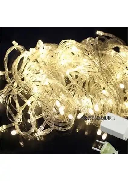 Pandoli Beyaz Kablolu 100 Ampüllü LED Işık ile Dekorasyonunuzu Yenileyin