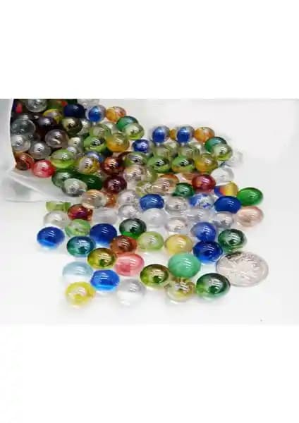 Wildlebend Misket Bilye 50'li Paket Çocuklar İçin Güvenli ve Renkli Oyun Seti