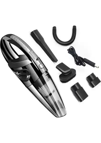 Ally R-6053 Kablosuz Güçlü El Süpürgesi: Ev ve Araç İçin Kuru Islak Temizlik