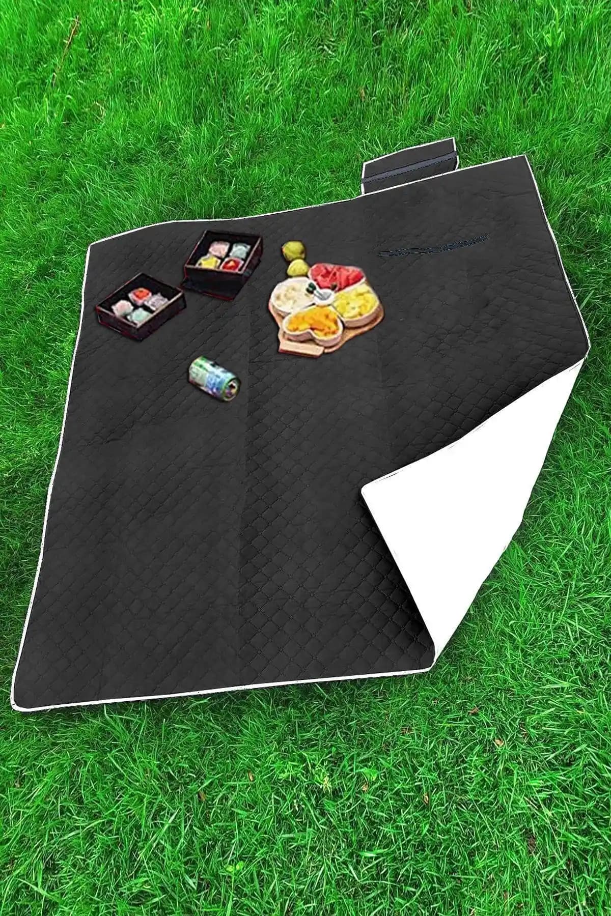 Bundeba Piknik Örtüsü: Su Geçirmez, Kendinden Çantalı ve Dayanıklı Kamp Minderi