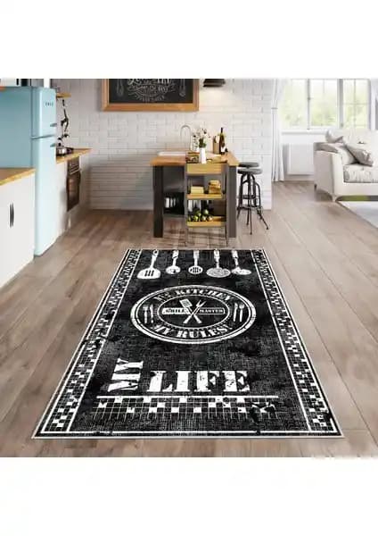 Confidence Home Dijital Baskı Yıkanabilir Kaymaz Taban Mutfak ve Salon Halısı Karşılaştırması