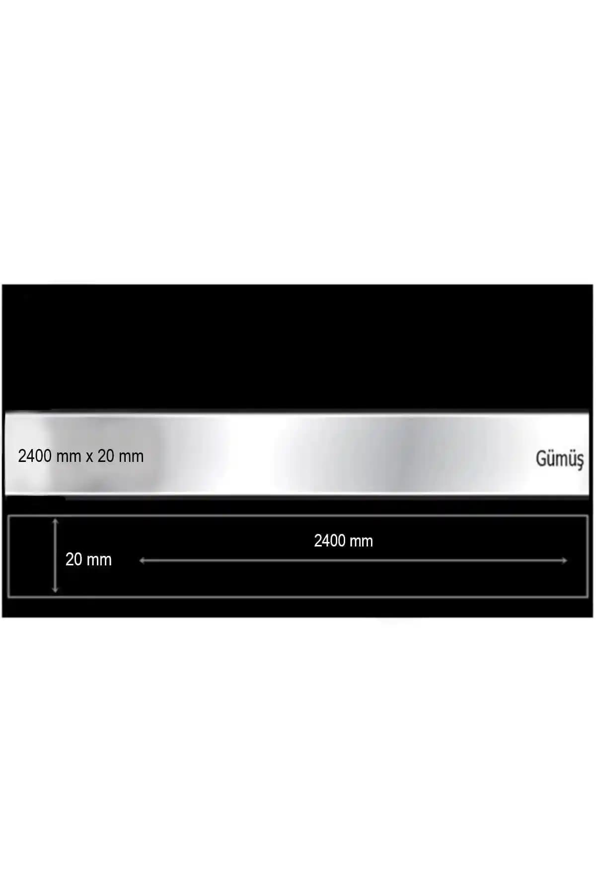 Demdekor Dekoratif Aynalı Pleksi Şerit Süs ile Modern Mobilyalarınıza Zarif Dokunuş