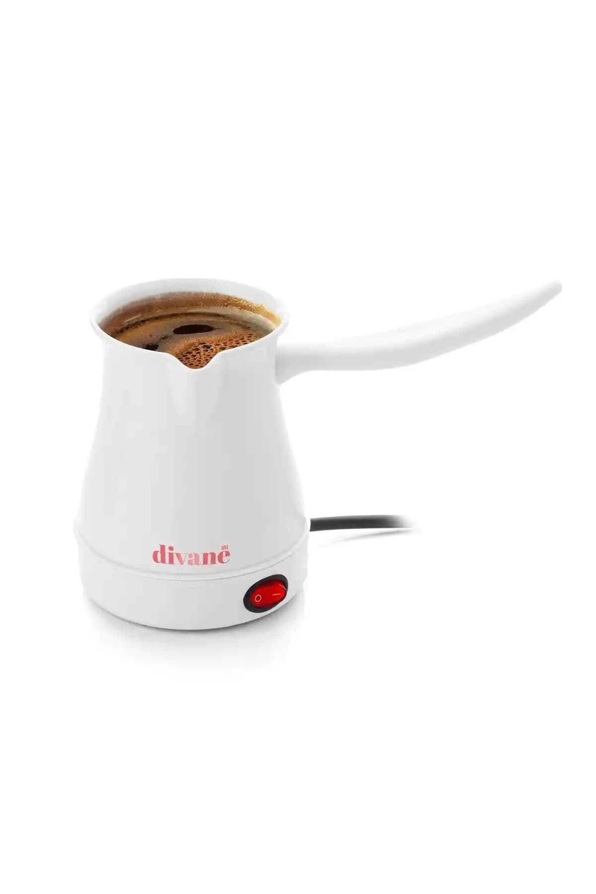 DİVANE Elektrikli Cezve Türk Kahvesi Makinesi Köpükçüm DV01 ile Geleneksel Kahve Keyfi