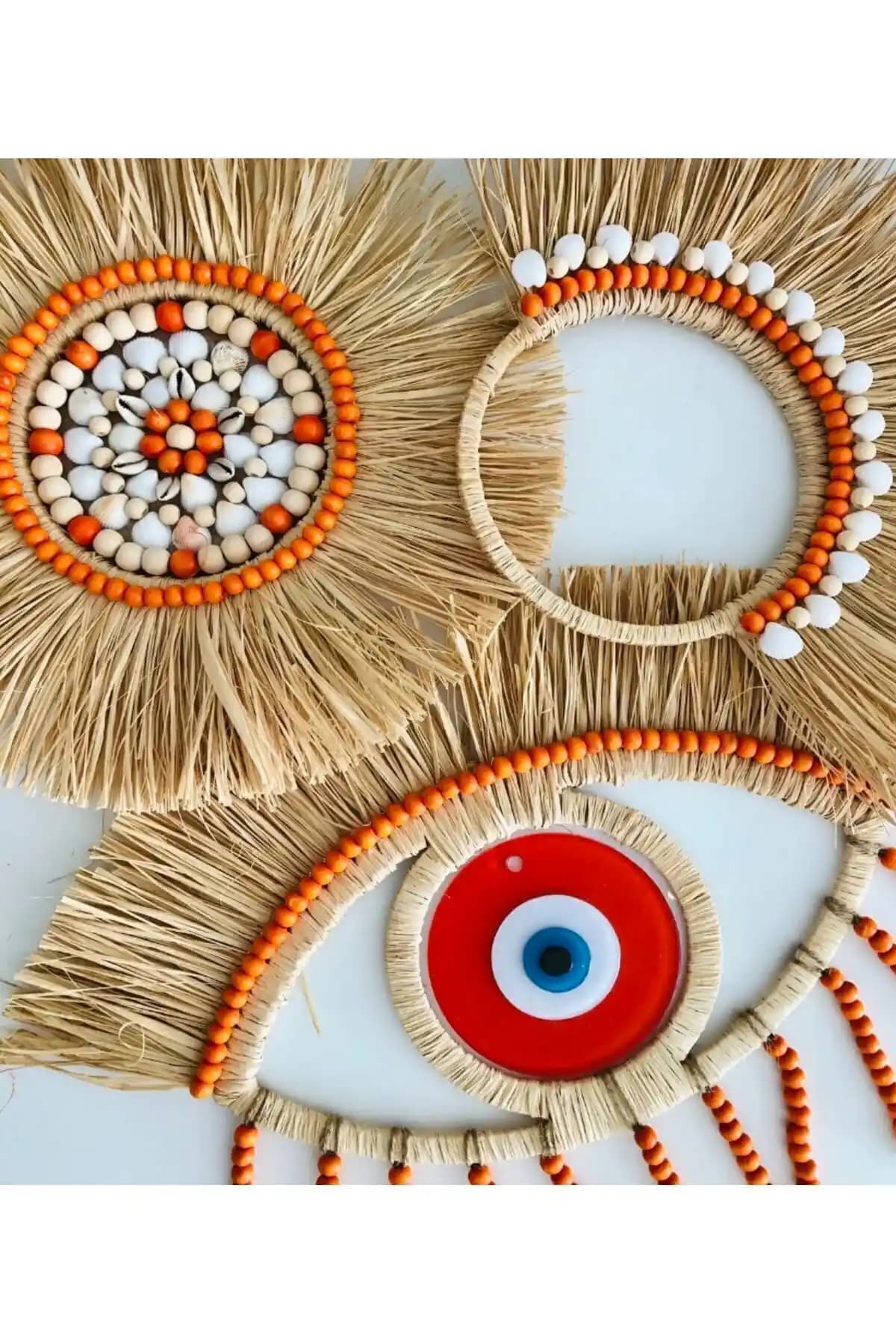 EMEK HOME El Yapımı Ahşap Duvar Panosu ile Bohem Tarzda Estetik ve Doğallık