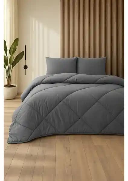 Formeya Antrasit Gri Soft ve MODELHOME Çift Taraflı Wellsoft Tek Kişilik Yorgan Karşılaştırması