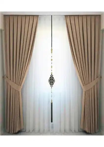 İ.D İpek Dokuma Vizon Pileli Kadifemsi Fon Perde: Estetik ve Fonksiyonel Ev Dekorasyonu