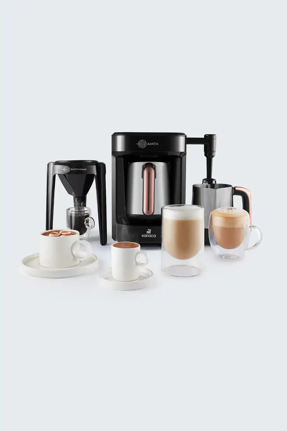 Karaca Hatır Barista Steel Cappuccino ve Türk Kahve Makinesi Rosegold Özellikleri ve Kullanımı