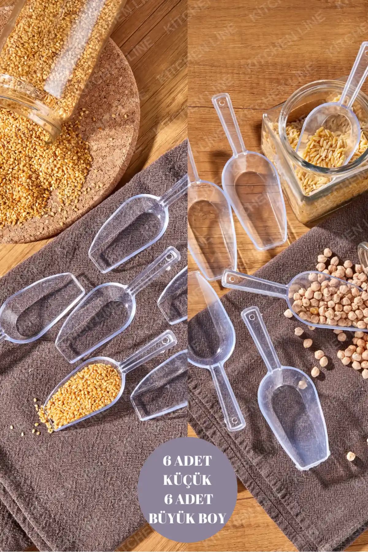 Kitchen Line 12 Parça Baharat Kaşığı Seti ile Pratik ve Estetik Mutfak Çözümü