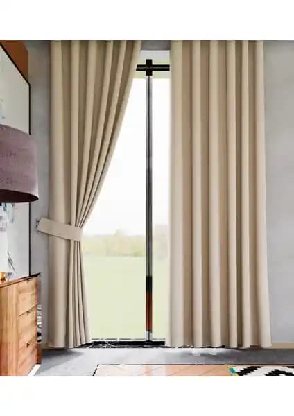Lüks House Bej ve Koyu Gri Keten Blackout Perdelerin Karşılaştırmalı İncelemesi