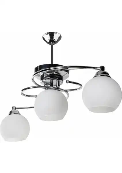 Modelight Işıl 3'lü Avize: Modern ve Endüstriyel Tasarımda Fonksiyonel Aydınlatma