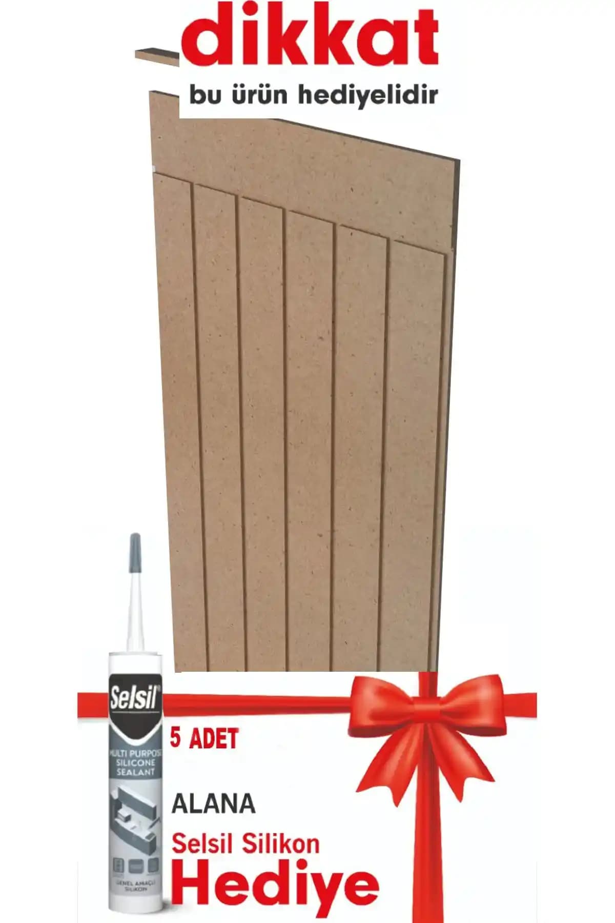 petels Dekoratif Duvar Paneli: Modern Tasarım ve Boyanabilir Ham MDF Panel