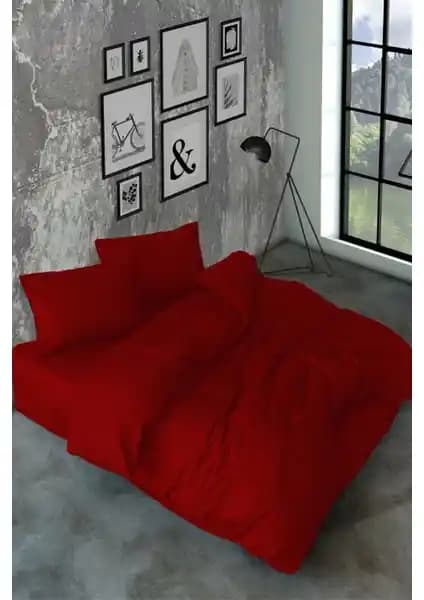 Snr Home Collection Akfil Pamuklu Kırmızı Çift Kişilik Nevresim Takımı Özellikleri ve Kullanıcı Yorumları