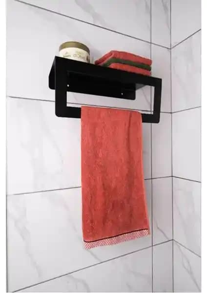 Tasagram Siyah Havlu Tutacağı Raf ve Tekno-tel Vakumlu Üçgen Havluluk Karşılaştırması