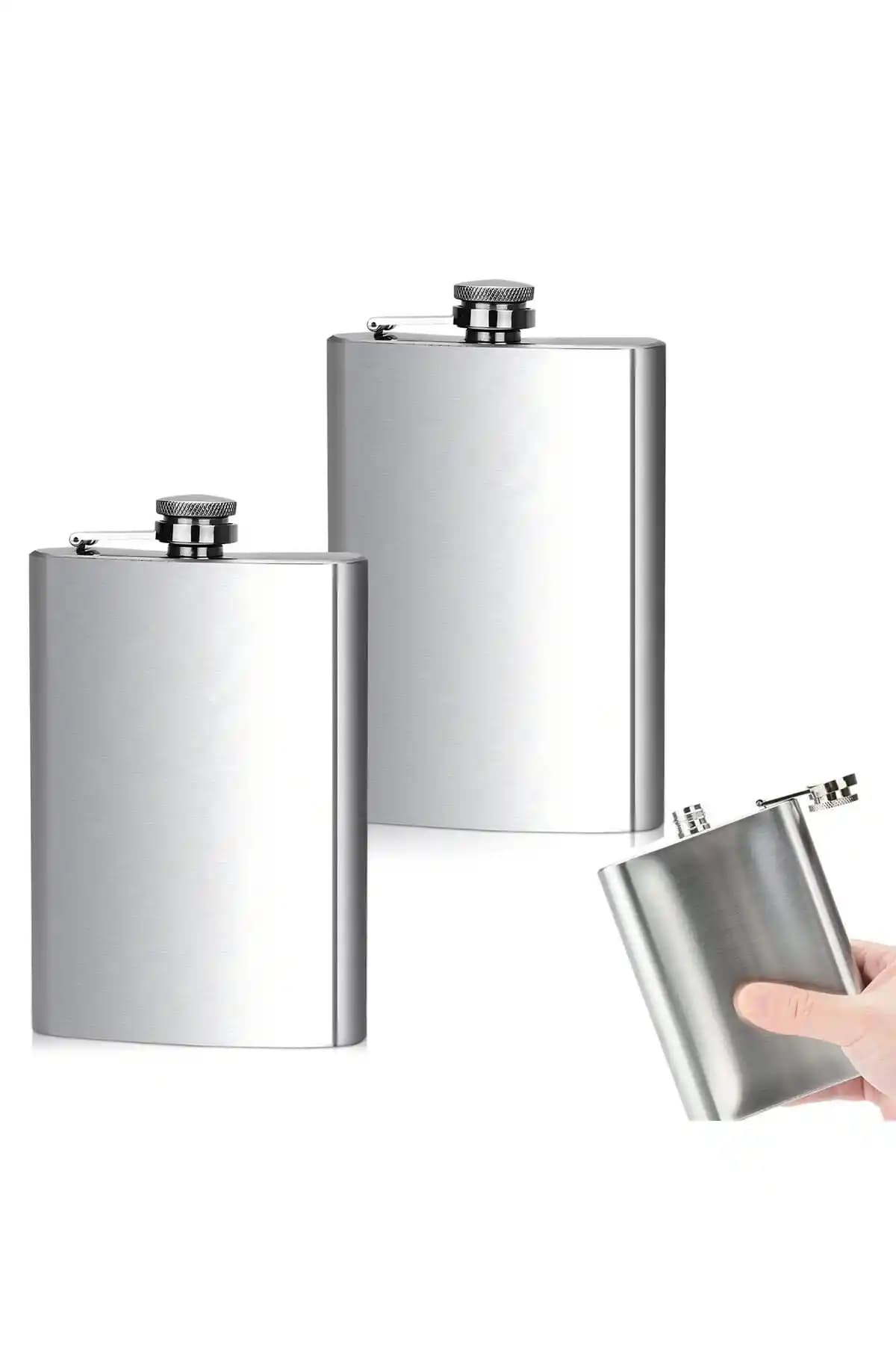 Tina 4 Oz Paslanmaz Çelik Cep Matarası: Dayanıklı ve Pratik Kamp İçin İdeal